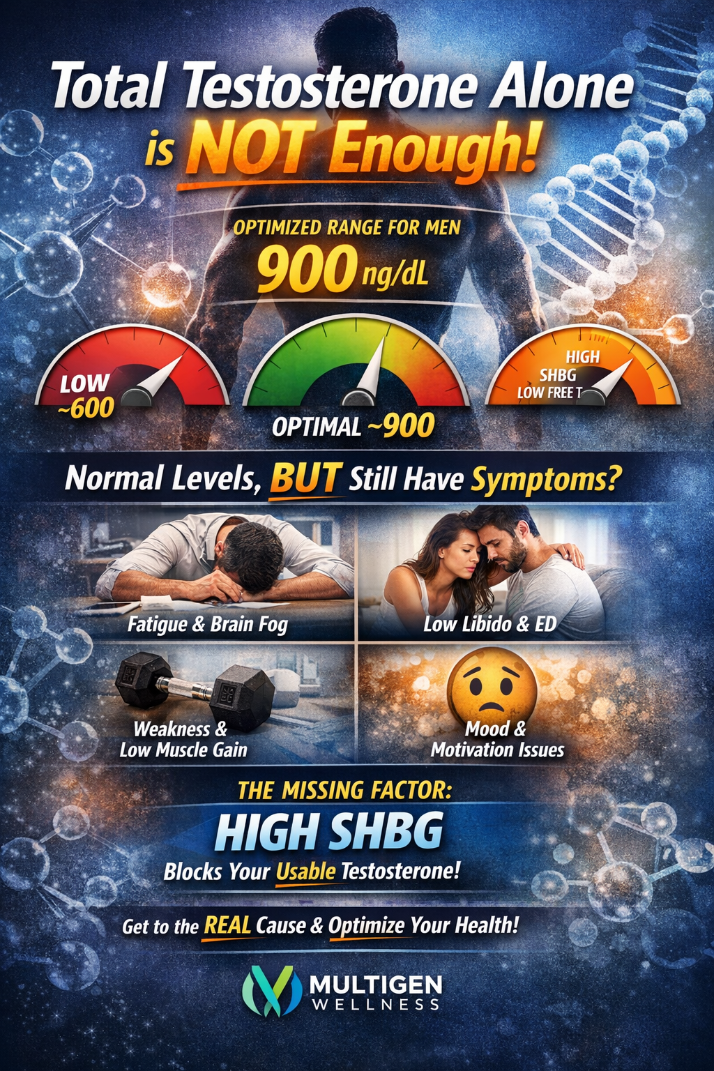 Why Total Testosterone Alone Is Not Enough | Free T Testing