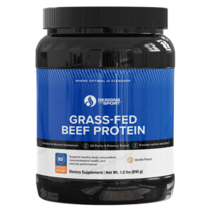 Grass-Fed Beef Protein Powder, Vanilla — Designs For Sport