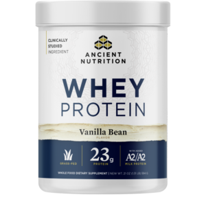 Whey Protein Powder, Vanilla — Ancient Nutrition