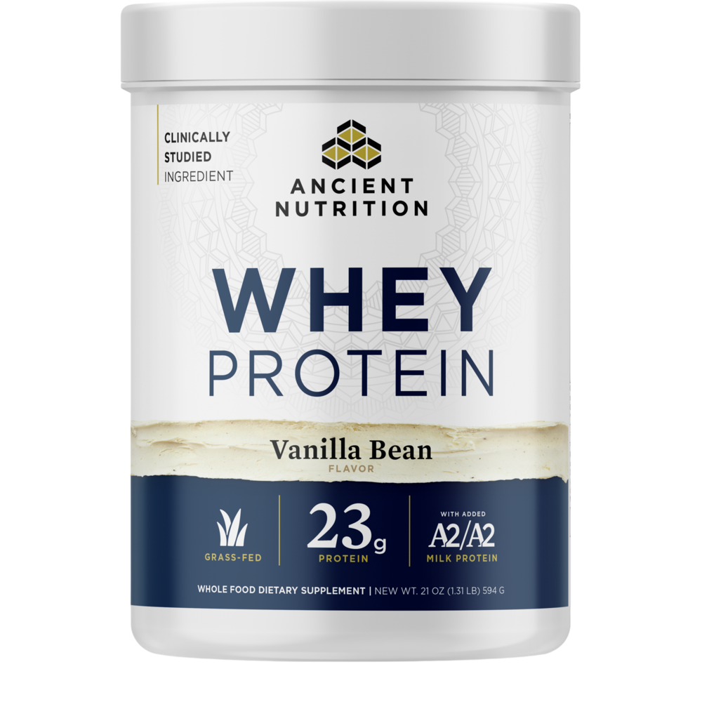 Whey Protein Powder, Vanilla — Ancient Nutrition