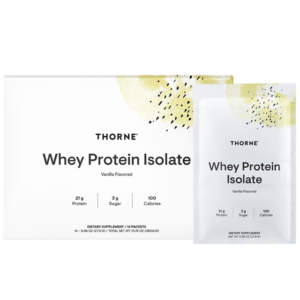 Whey Protein Isolate, Vanilla (Packets) — Thorne